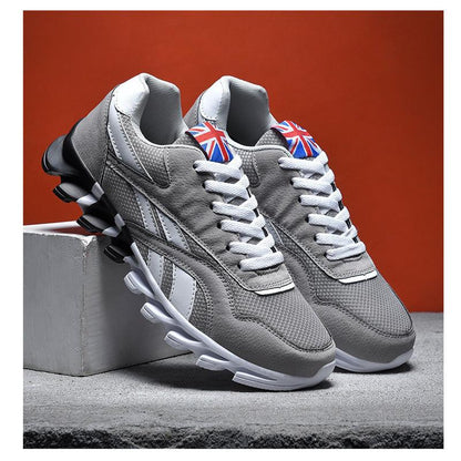 Men Running Spring Black Sneakers High Quality Outdoor Light Breathable Sport Athletic Men Sneakers Tennis Modern Shoes For Workout Walking Outdoor Sport